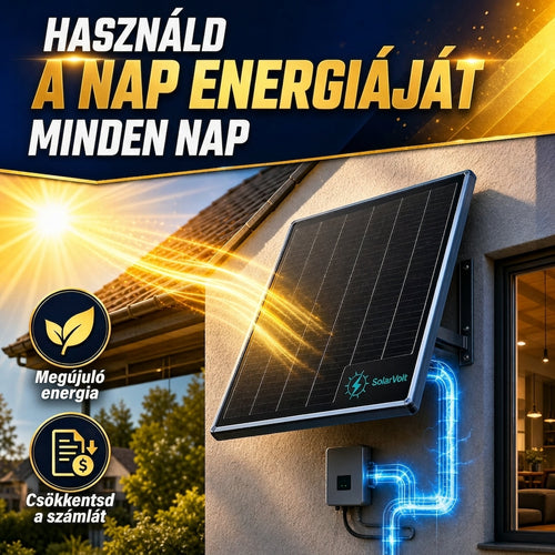 SolarVolt™ – Napelemes Fotovoltaikus Panel